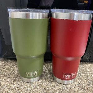 2 Yeti Cups